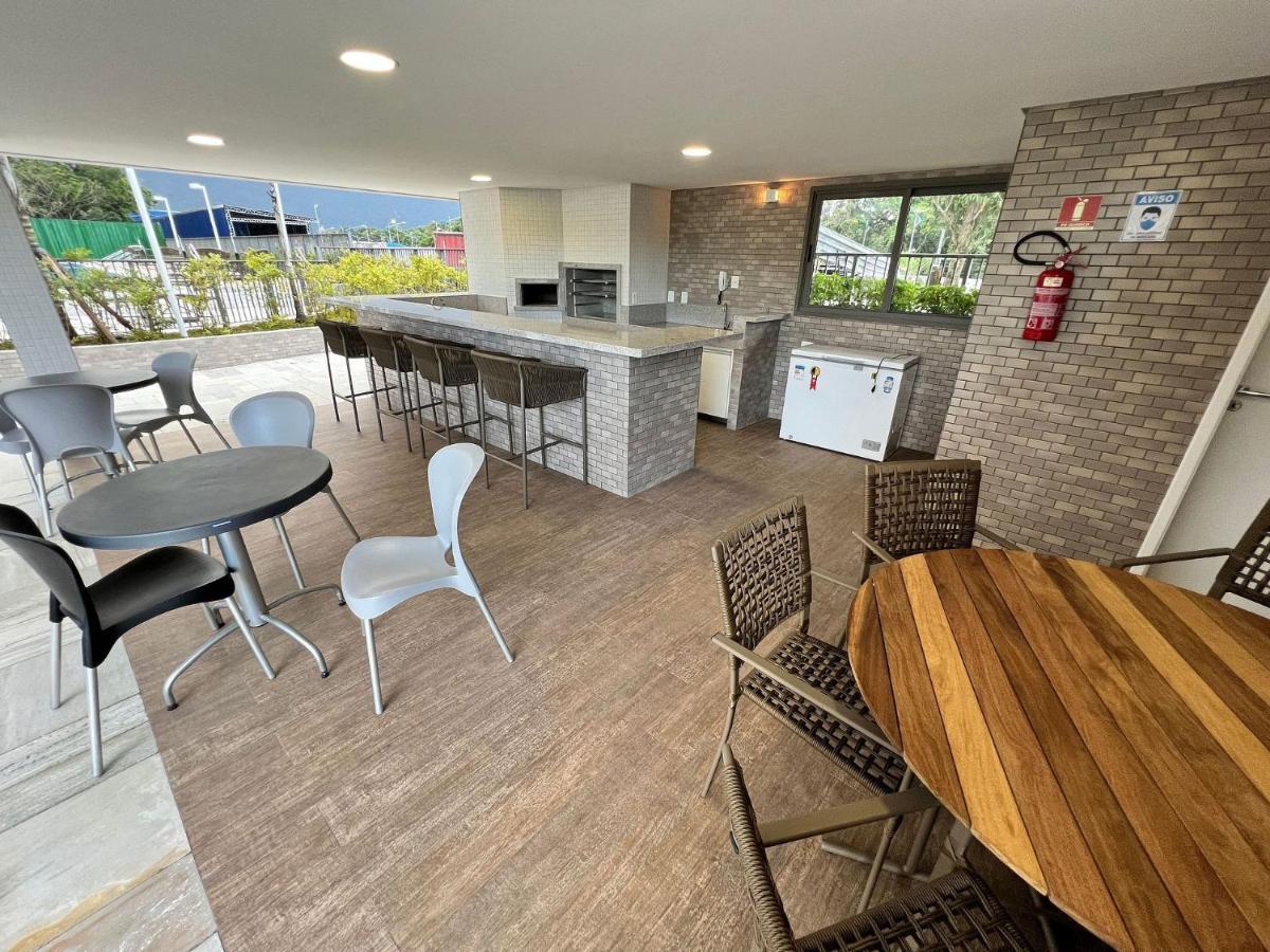 Home 49 I Apto Pe Na Areia E Piscina Aquecida Em Bertioga Exterior foto