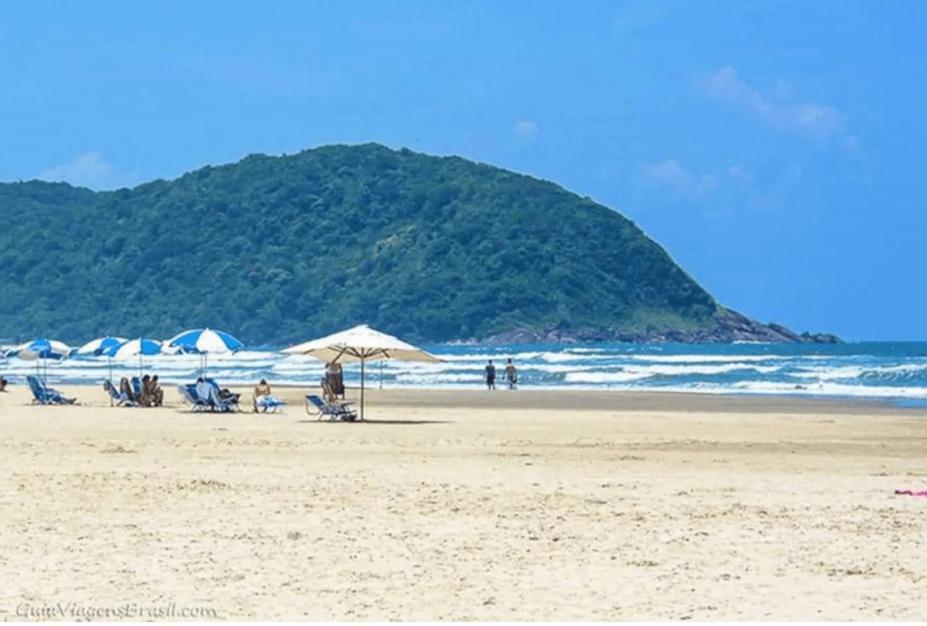 Home 49 I Apto Pe Na Areia E Piscina Aquecida Em Bertioga Exterior foto